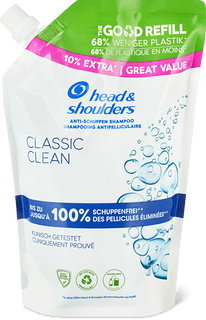 Head & Shoulders Classic Clean shampooing sachet de recharge