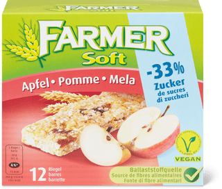 Farmer Soft Apfel -33% Zucker