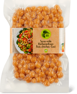 Migros Bio sous-vide pois chiches