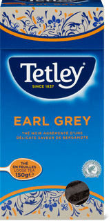 TETLEY TEA EARL GREY 150G