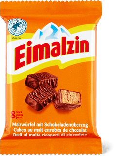 Eimalzin Dadi al malto ricoperti di cioccolato