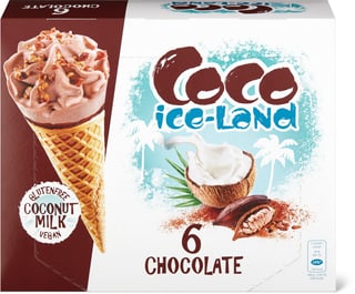 Coco Ice-Land Cornet Chocolate