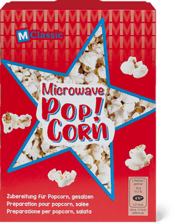 M-Classic microwave Popcorn salati