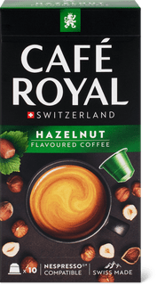 Café Royal Capsules de café Hazelnut 10 capsules