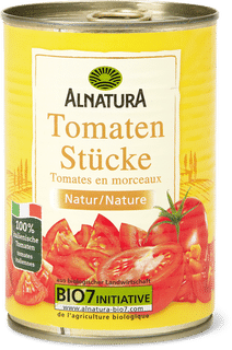 Alnatura Tomatenstücke in der Dose