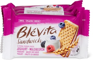 Blévita Sandwich Yogourt / baies bois