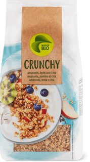 Migros Bio Amaranth Chia und Apfel