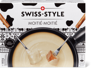 Fondue Swiss Style moitié-moitié