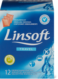 Linsoft Travel Salviettine rinfres.