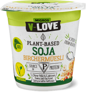Bio V-Love Vegurt Soja Birchermüesli