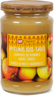 M-Classic compote de pommes aigre-douc