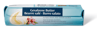 Burro salato