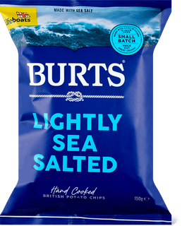 Burts Chips Lightly Sea Salted