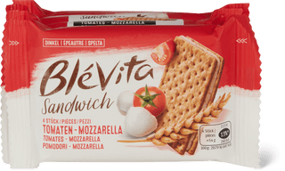 Blévita Sandwich Tomato and mozzarella