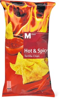 M-Classic Hot&Spicy Tortilla Chips