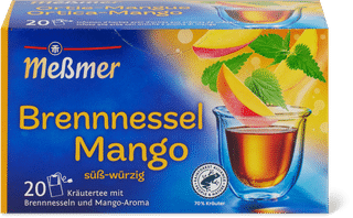 Meßmer Früchtetee Brennnessel & Mango