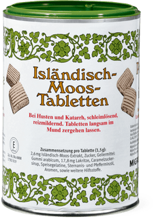 Icelandic moss lozenges