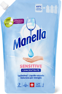 Sensitive aha! liquide vaisselle recharge
