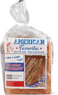 American Favorites XL toast vitality