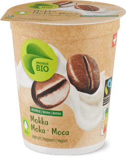 Migros Bio Fairtrade yogurt moca