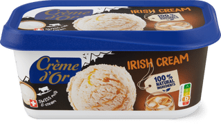 Crème d'or Ice cream tub Irish Cream