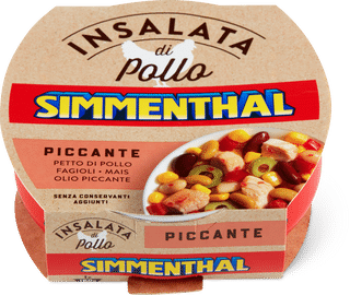 Simmenthal salade Poulet haricots