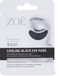 Zoé Expert Cooling Black Eye Pads