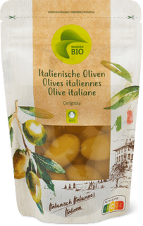 Bio Olive italiane Cerignola con nocciolo
