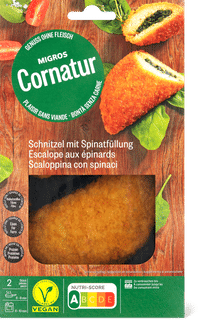 Cornatur Scaloppina con spinaci