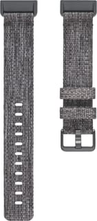 Fitbit Charge 3 Cinturino in tessuto Nero Small Cinturini