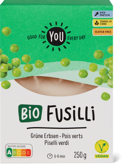 YOU Bio Fusilli Piselli