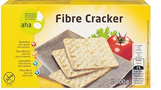 Aha! fibre cracker sans gluten