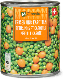 M-Classic Erbsen mit Karotten fein