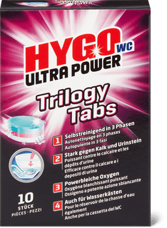 Hygo WC Maximum Power Reinigungstabs