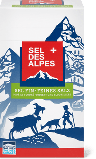 Sel des Alpes fin Iode & fluore