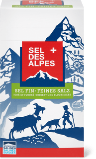 Sel des Alpes Sel iodé et fluoré