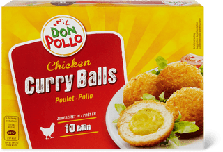 POULET CURRY BALLS 250G