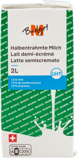 M-Budget Milch teilentr. IP-Suisse