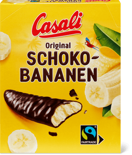 Casali Fairtrade Bananes au chocolat minis assorted