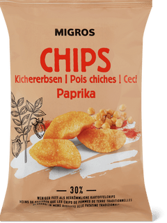Migros chips ceci paprika
