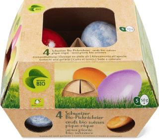 Migros Bio Picknick Eier CH FL 50g+