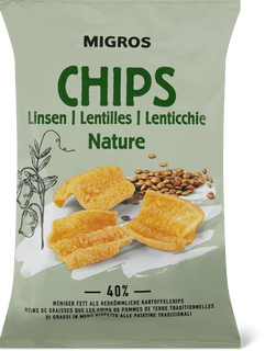 Migros Chips di lenticchie al naturale