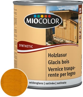 Miocolor Vernice trasparente per legno Larice 750 ml Vernice trasparente per legno