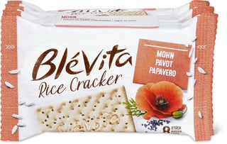 Blévita rice cracker Papavero