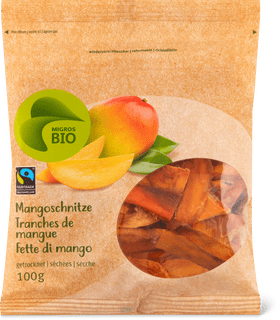 Migros Bio Fairtrade Fette di mango