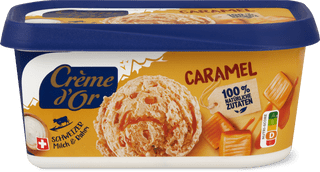 Crème d'or Vaschetta di gelato Caramel