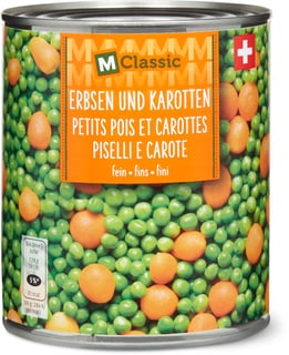 M-Classic Erbsen mit Karotten fein
