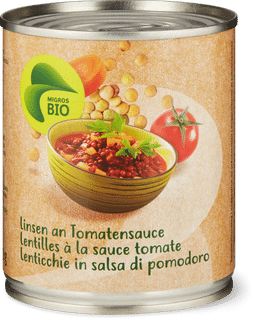 Migros Bio lenti. salsa di pomodoro