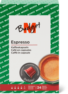 M-Budget Delizio Espresso 24 Kapseln