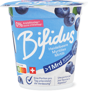 Bifidus yogourt 0% myrtille